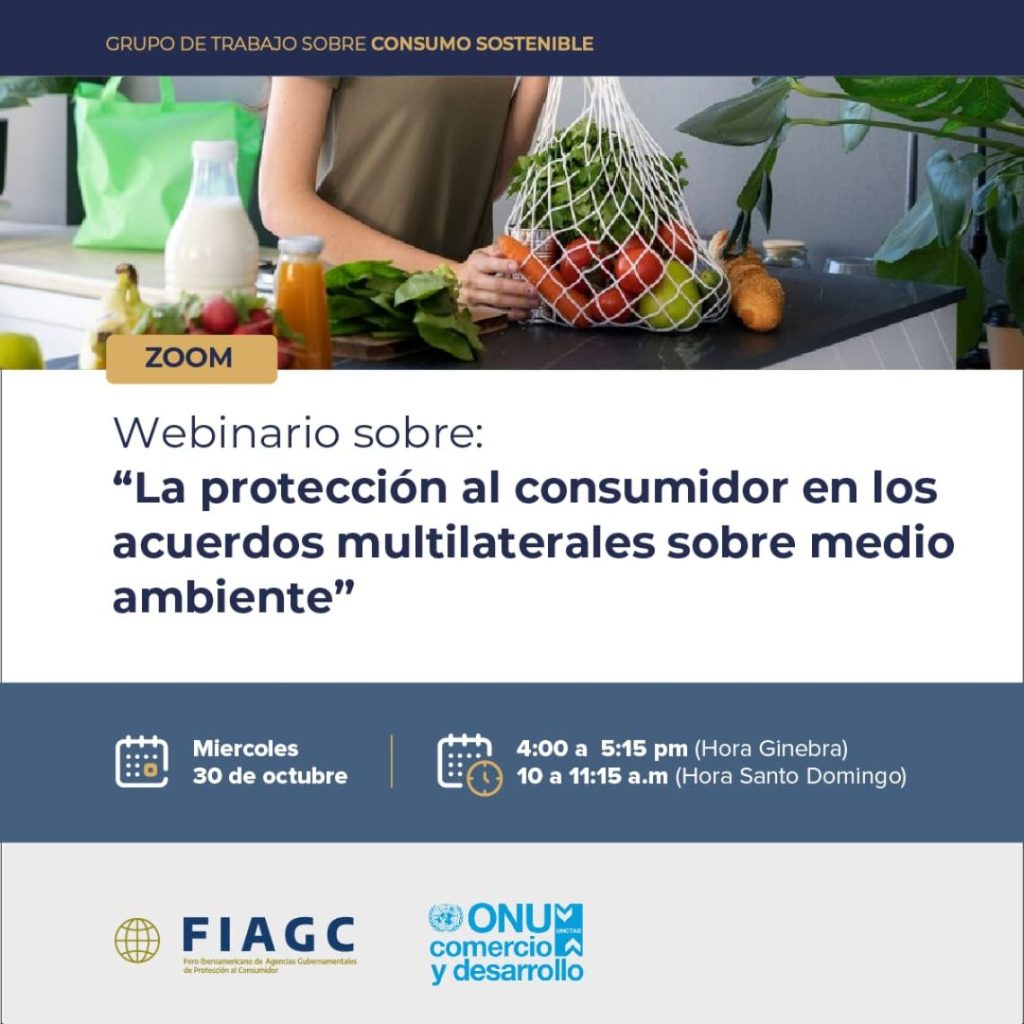 Webinar sobre protección al consumidor