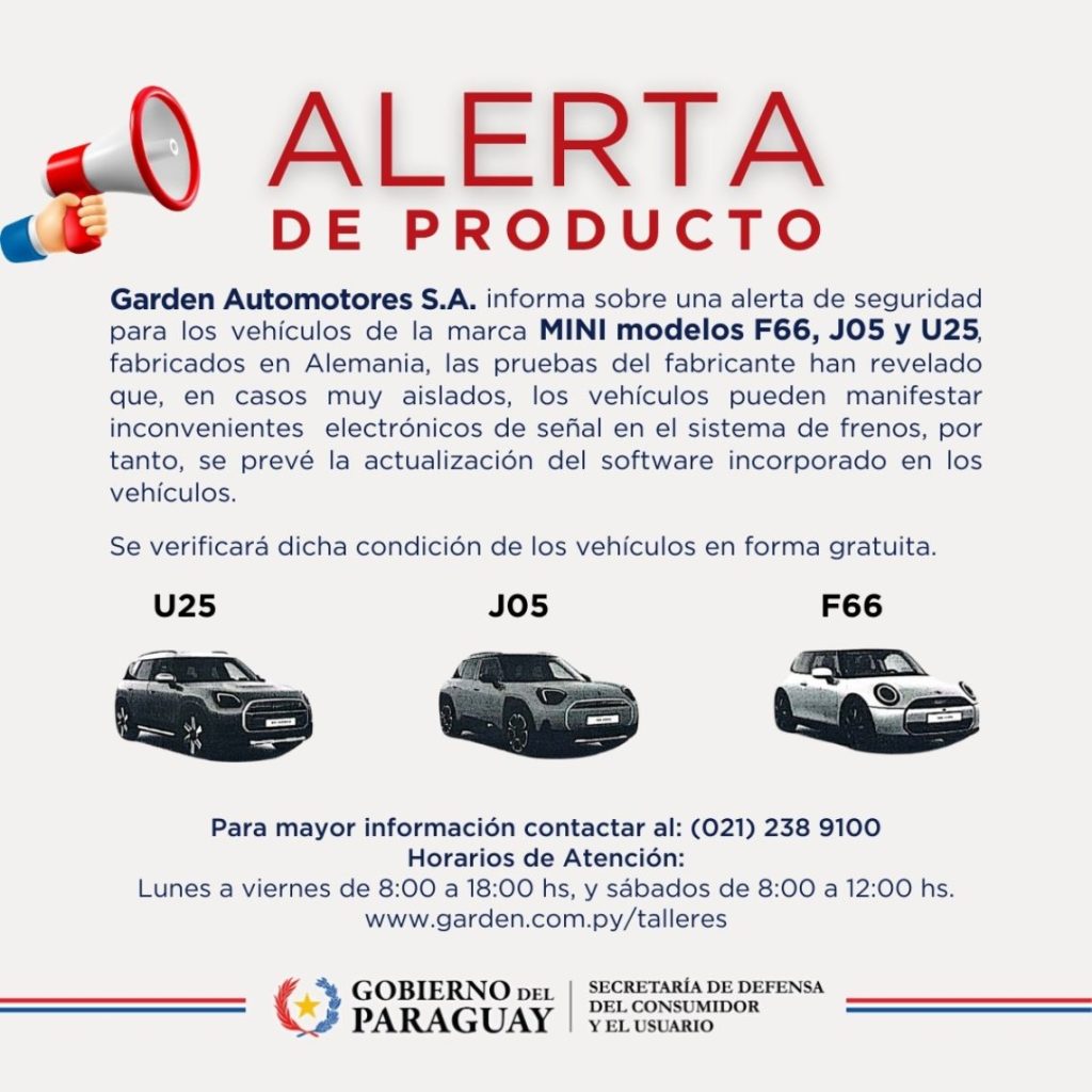 Alerta de producto