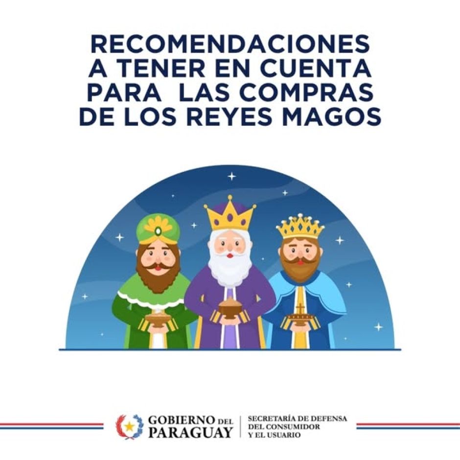 Recomendaciones para compras de Reyes Magos