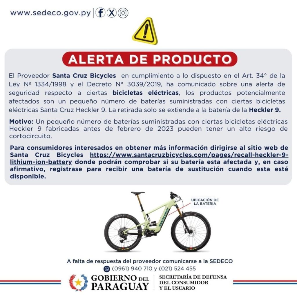 ALERTA DE PRODUCTO