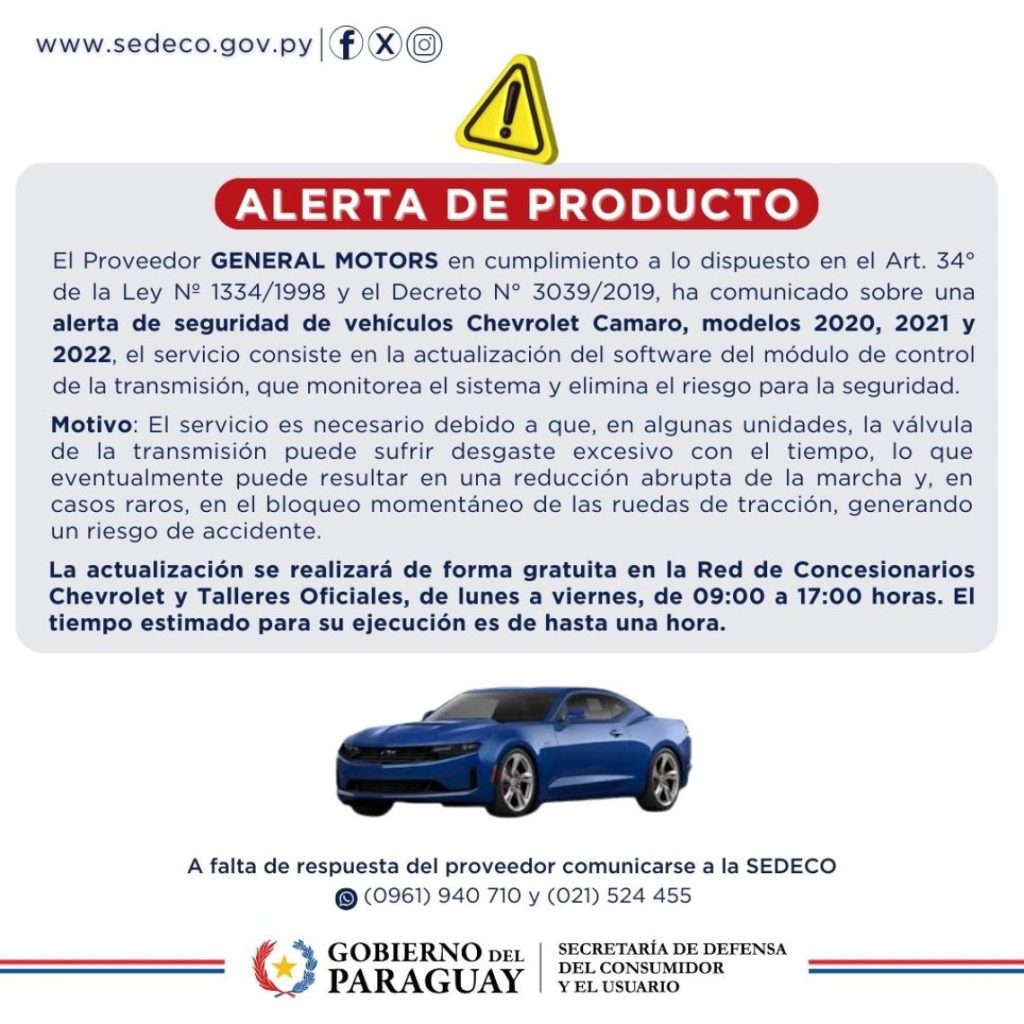 Alerta de Producto