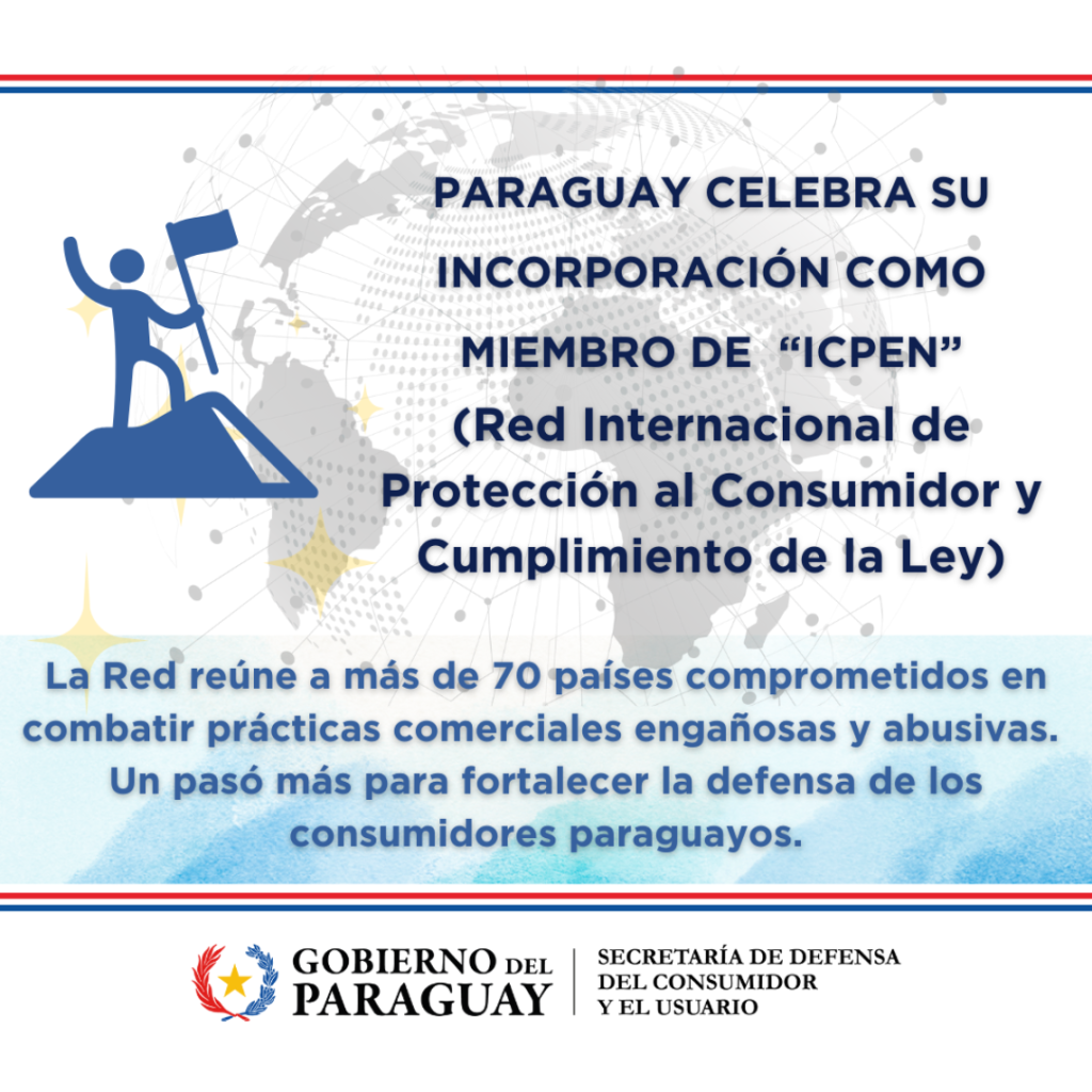 Paraguay se incorpora al ICPEN