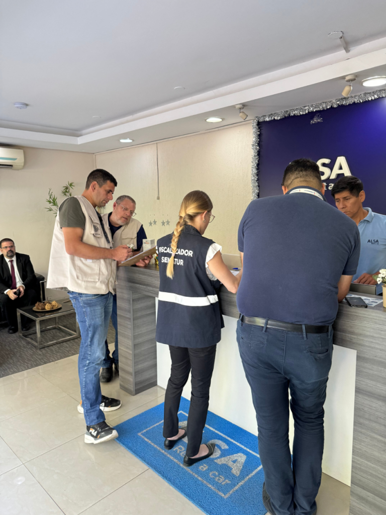 Operativos conjuntos SENATUR-SEDECO en Asunción y el Departamento Central