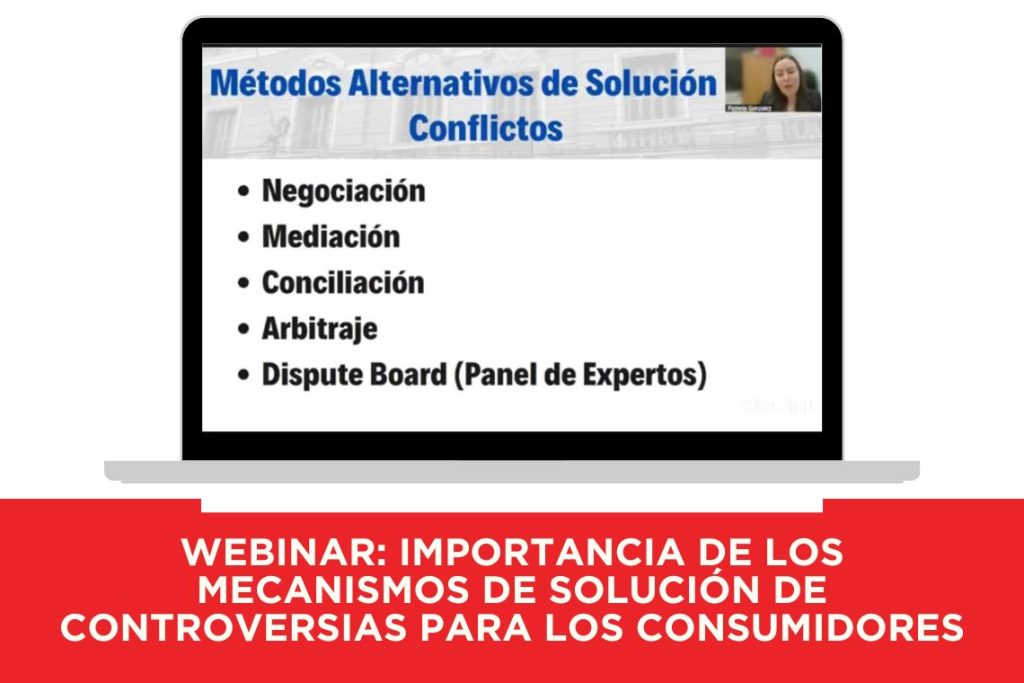 SEDECO organizó webinar sobre mecanismos de solución de controversias para consumidores