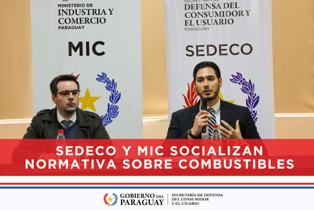 SEDECO y MIC socializan normativa sobre combustibles