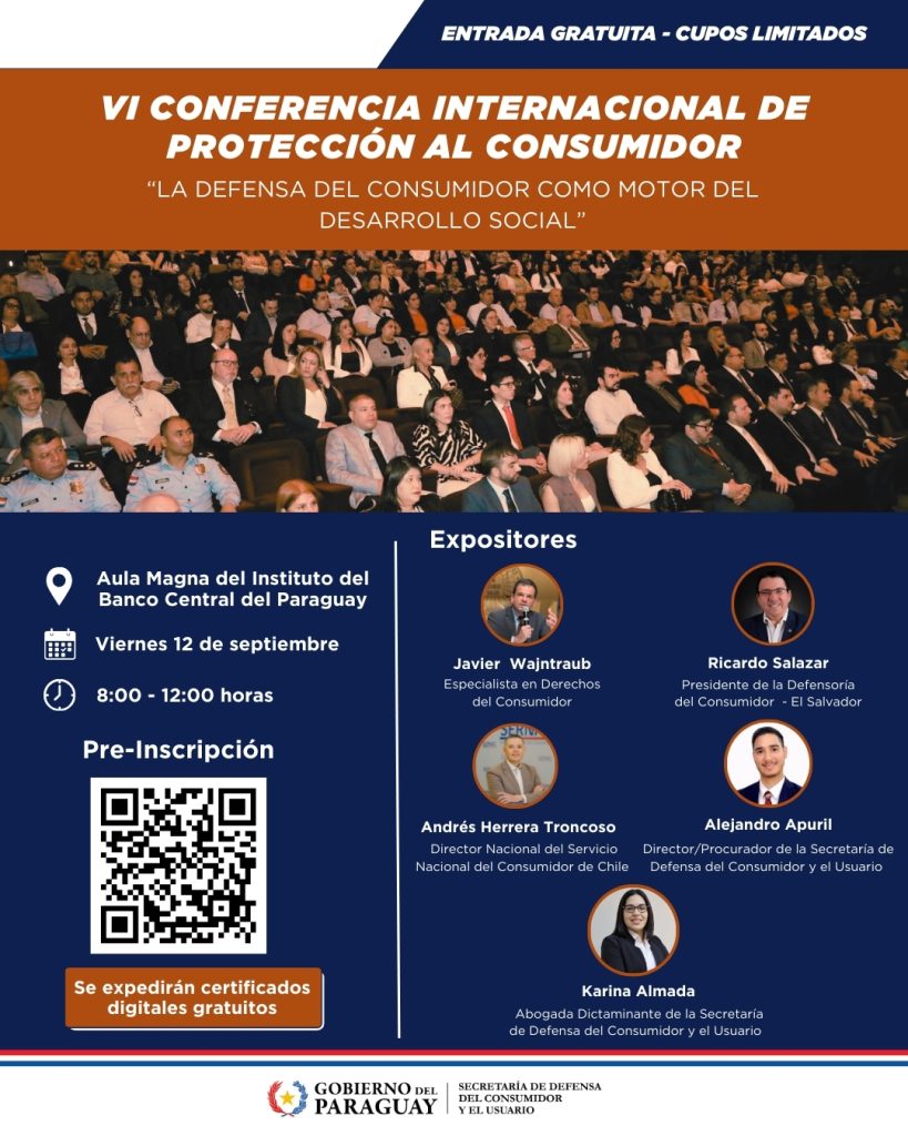 VI Conferencia Internacional de Protección al Consumidor