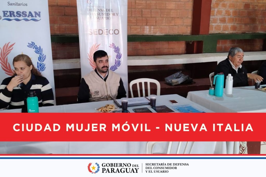 SEDECO participó en la jornada de Ciudad Mujer Móvil en Nueva Italia