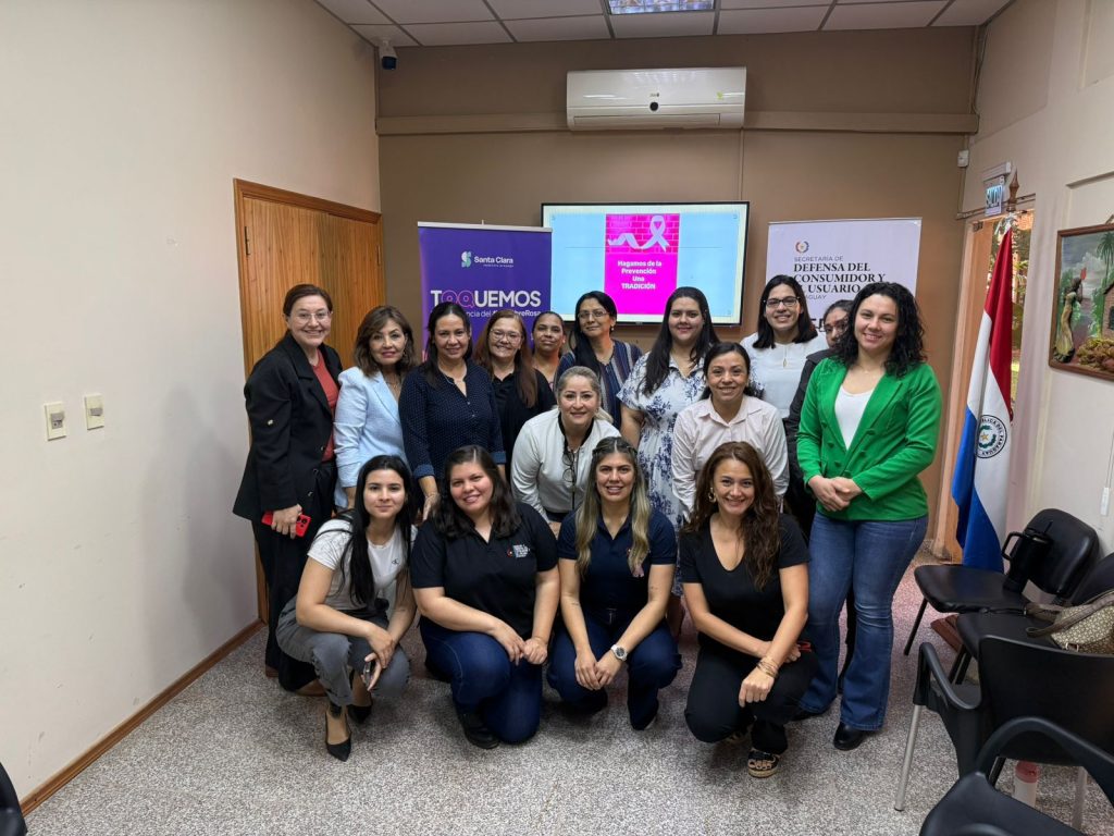 Charla en el marco de la campaña “Toquemos la importancia del Octubre Rosa”