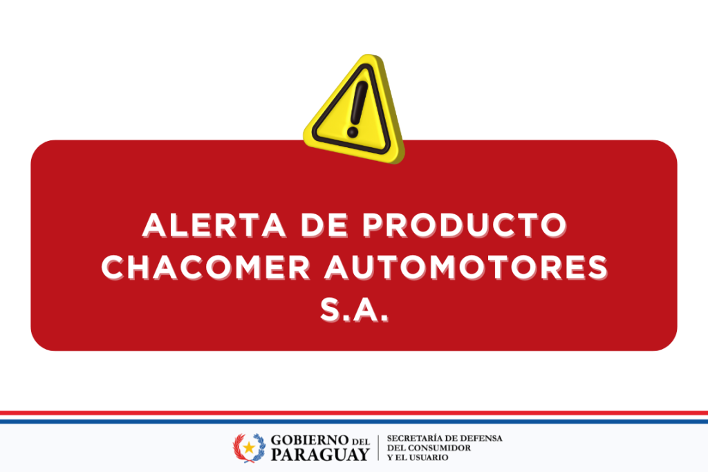 Campañas de Recall – CHACOMER AUTOMOTORES S.A.
