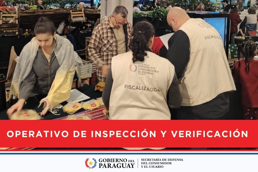 Operativo de inspección y verificación